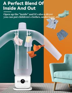 <span class=keywords><strong>Machine</strong></span> à repasser verticale tout-en-un, double usage, fer à repasser intelligent, sèche-<span class=keywords><strong>linge</strong></span>, fer à vapeur, séchage à l'air chaud, <span class=keywords><strong>machine</strong></span> à vêtements domestique - Product Image 3