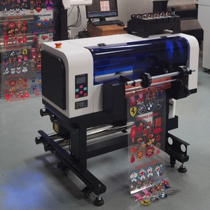 Imprimante UV DTF numérique automatique à double tête Xp600 avec laminateur tout-en-un A3+ pour autocollants de bureau rouleau à rouleau Daul Xp6 - Product Image 3