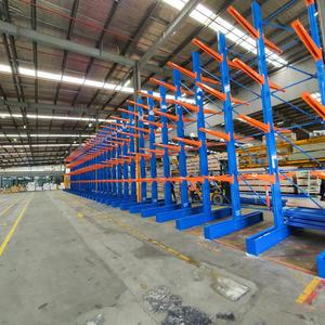 رفوف صناعية قابلة للتكديس من جيراكينج، رفوف فولاذية مزدوجة الجوانب شديدة التحمل ذات ذراع جانبي لتنظيم المستودعات - Product Image 2