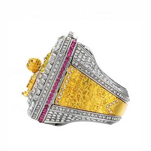 Anillo <span class=keywords><strong>de</strong></span> Campeonato <span class=keywords><strong>de</strong></span> la <span class=keywords><strong>Liga</strong></span> Deportiva <span class=keywords><strong>de</strong></span> los Denver Nuggets <span class=keywords><strong>de</strong></span> la NBA, Chapado en Plata, Personalizado <span class=keywords><strong>de</strong></span> Fábrica, <span class=keywords><strong>2023</strong></span>, para Regalo, Fiesta o Aniversario - Product Image 3