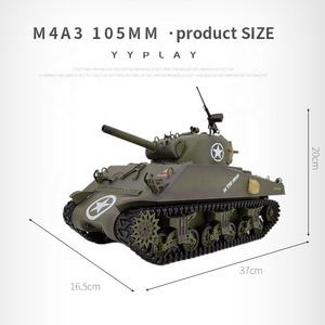 <span class=keywords><strong>Char</strong></span> d'assaut télécommandé Henglong 3898-1, échelle 1/16, modèle <span class=keywords><strong>Sherman</strong></span> M4A3 américain, avec fumée IR+BB, télécommande 2,4 GHz, jouets et cadeaux - Product Image 5