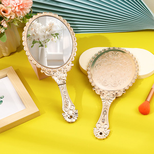 rétro de haute qualité avec logo personnalisé miroir de maquillage à main de voyage de luxe pour femmes filles cadeau - Product Image 3
