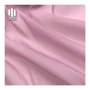 A dreamy and beautiful women's organza fabric with a frosted and transparent tulle texture