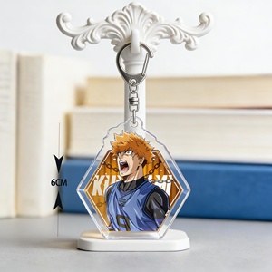 แท่นอะคริลิค OEM ODM ลายบลูล็อค ขนาด 6 ซม. พวงกุญแจอะคริลิคตัวการ์ตูนอนิเมะ - Product Image 2