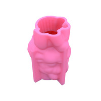 YS Lutscher Mädchen Form Blumentopf Vase Pflanzen topf Form Blumen arrangement Behälter Topf Hausgarten Büro Ornamente Kerzen werkzeug