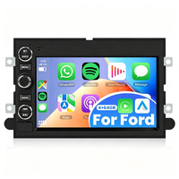 Radio Mobil Android 7" 8 Core untuk Ford F150, Pemasangan di Dasbor, Layar Sentuh Kapasitif IPS 1024x600, Wireless CarPlay, Android Auto