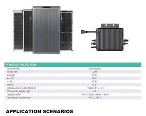 Mini <span class=keywords><strong>microinversor</strong></span> <span class=keywords><strong>Solar</strong></span> 200W 400W 600W Salida monofásica híbrida Uso en el hogar <span class=keywords><strong>Microinversor</strong></span> <span class=keywords><strong>Kit</strong></span> de sistema de panel <span class=keywords><strong>solar</strong></span> - Product Image 4
