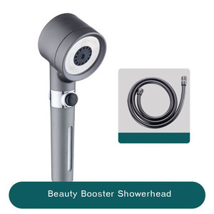 Brosse de massage du cuir chevelu pour douche, avec <span class=keywords><strong>filtre</strong></span> à charbon actif haute pression, 3 modes, logo personnalisé OEM, vente en gros d'usine de plastique - Product Image 5