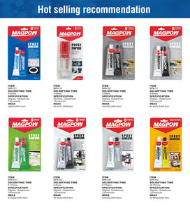 5Mins Rapid Heat Resistant Magic Iron Metal Epoxy Adhesive AB Glue for Auto Spare Parts and Hardware - Product Image 5