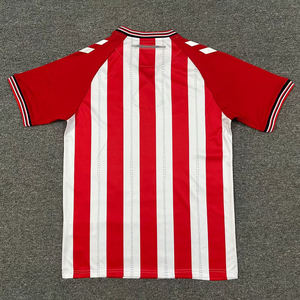 Maillot de football d'été nouvelle saison 2025/26 Sunderland imprimé, design personnalisé, domicile/extérieur, manches courtes, polyester, séchage rapide - Product Image 2