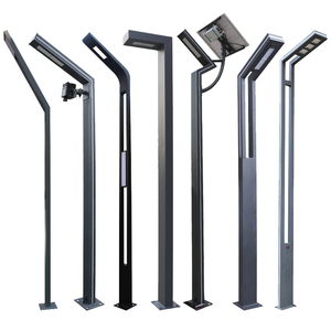 Lampe de jardin LED moderne en aluminium, poteau haut, avec indice <span class=keywords><strong>d</strong></span>'étanchéité IP65, courant alternatif, pour paysage, villa, cour, <span class=keywords><strong>design</strong></span> simple, éclairage <span class=keywords><strong>extérieur</strong></span> - Product Image 2