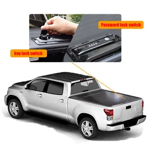 Accessoires de voiture 4x4 Pickup Truck Fullbox Hard Toyota Hilux f150 Tonneau Bed Cover Waterproof Retractable Ford Ranger ram 1500