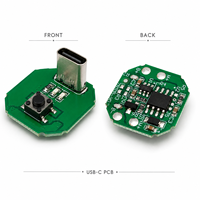 Nouvelle lampe torche laser ZHonNa avec circuit de commande d'alimentation DIY, fonction de charge de batterie au lithium, interrupteur tactile et tête laser
