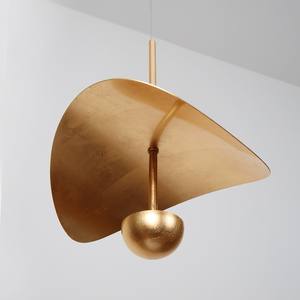 Lámpara de Techo de Metal de Diseño Personalizado, Estilo Nórdico, Creativa, Artística, de Lujo Ligero, Minimalista, para Dormitorio o Sala de Estar - Product Image 2