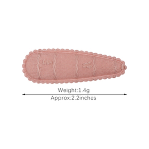 Pinzas para el pelo <span class=keywords><strong>de</strong></span> bebé, pasadores <span class=keywords><strong>de</strong></span> Metal <span class=keywords><strong>de</strong></span> tela antideslizante <span class=keywords><strong>de</strong></span> <span class=keywords><strong>25</strong></span> colores para el pelo <span class=keywords><strong>BB</strong></span> para niños pequeños - Product Image 2