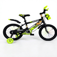 Vélos de sport 12 16 20 pouces, nouveau design, autocollant, vélo VTT enfant avec roues d'apprentissage