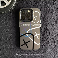 Coque de téléphone Gertrude au design élégant IMD, tendance, personnalisée, dégradée pour iPhone 12 13 11 14 15 16 17 AIR Pro Max