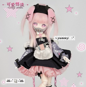 Inedible Doll Cute <span class=keywords><strong>Strange</strong></span> Stories 80% Hair Transplant PVC Metal BJD Doll Blind Box Posable Figurine Toy Gift - Product Image 2