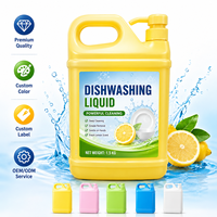 Liquide vaisselle ménager jetable OEM écologique, antibactérien, multi-usages, formule sûre, parfum citron gingembre