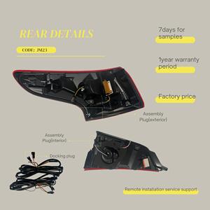 Magicstar Nhà Máy LED Đèn Hậu Phía Sau Tín Hiệu Sương Mù Phanh Lần Lượt Đuôi Đèn Ánh Sáng Cho Nissan <span class=keywords><strong>Qashqai</strong></span> 2016-2022 Xe Tự Động Đèn - Product Image 3