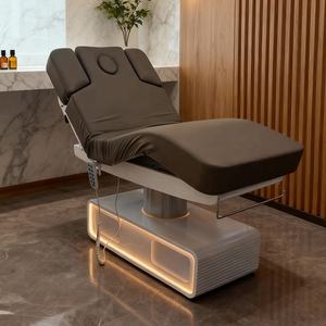 Vente directe d'usine : fauteuil électrique portable et réglable pour soins du visage, <span class=keywords><strong>lit</strong></span> <span class=keywords><strong>de</strong></span> shampooing, système à 3 moteurs, épilation, extensions <span class=keywords><strong>de</strong></span> cils, soins <span class=keywords><strong>de</strong></span> la peau - Product Image 5