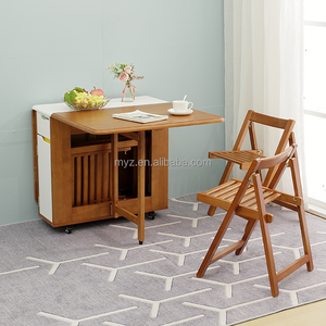 Juego <span class=keywords><strong>de</strong></span> <span class=keywords><strong>Mesa</strong></span> <span class=keywords><strong>de</strong></span> Comedor <span class=keywords><strong>de</strong></span> Madera para <span class=keywords><strong>4</strong></span> a 6 <span class=keywords><strong>Personas</strong></span>, Muebles <span class=keywords><strong>de</strong></span> Comedor, <span class=keywords><strong>Mesa</strong></span> <span class=keywords><strong>de</strong></span> Comedor Plegable para Cocina, Venta al por Mayor - Product Image 4