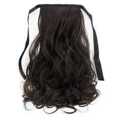 Droze da donna belle e naturali arricciate con Clip di coda di cavallo extension capelli umani stile Yaki con parte arguzia - Product Image 1