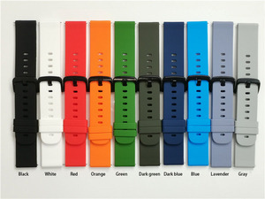 <span class=keywords><strong>Correas</strong></span> de Silicona Suave de 20 mm y 22 mm, Correa Deportiva Universal de Goma <span class=keywords><strong>para</strong></span> Relojes Inteligentes <span class=keywords><strong>Huawei</strong></span>, Garmin, Xiaomi, Samsung Galaxy - Product Image 2