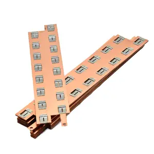 Copper Busbar For Battery Lithium Ion Cover Rack Accessories Lto Traction Contact Flexible Braided Power Pack 18650 Connector