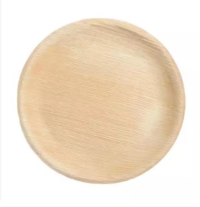 Platos Redondos de Hoja de Areca de 10 Pulgadas, Desechables, Ecológicos, Biodegradables, Platos de Hoja de Palma para Fiestas, Bodas, Catering, Suministro al por Mayor - Product Image 3