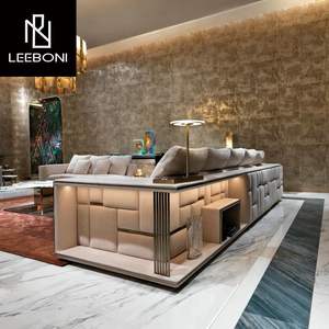 Nieuw Ontwerp Fabricage Custom <span class=keywords><strong>Sofa</strong></span> <span class=keywords><strong>Set</strong></span> Woonkamer <span class=keywords><strong>Sofa</strong></span> <span class=keywords><strong>Set</strong></span> Woonkamer Luxe Bank - Product Image 3