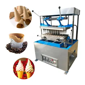 ORME Offre Spéciale industriel faire gaufre Pizza crème glacée cône rouleau formant la machine équipement pour le commerce