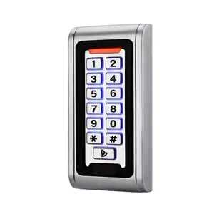 가정/사무실 자물쇠 도난 방지 시스템을 위한 방수 rfid 접근 제한 금속 키패드 wiegand 관제사