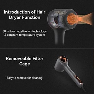 Nouvelle <span class=keywords><strong>brosse</strong></span> sèche-cheveux 5 en 1 <span class=keywords><strong>Brosse</strong></span> <span class=keywords><strong>soufflante</strong></span> professionnelle pour cheveux Sèche-cheveux <span class=keywords><strong>Brosse</strong></span> à air chaud <span class=keywords><strong>rotative</strong></span> Fer à friser Styler Sèche-cheveux - Product Image 5
