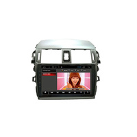 Offre Spéciale Android 10 1G + 16G Autoradio Lecteur Multimédia GPS Navigation Pour Toyota Corolla 2007-2013 2din DVD Quad- Core