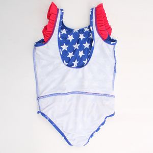 Fabbricazione all'ingrosso costume da bagno bambino personalizzato in Nylon Spandex per bambini <span class=keywords><strong>bandiera</strong></span> americana 1-5 anni per bambine vestito da nuoto estivo - Product Image 5