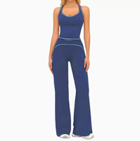 Ensemble de yoga pour femmes : soutien-gorge de sport et short à séchage rapide pour la course en extérieur et la gym – Collection Automne