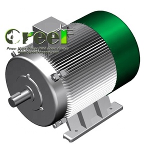 Générateur à aimants permanents horizontal 30 KW 400 RPM, large plage de tension 48V-400V pour la charge de batteries - Product Image 4
