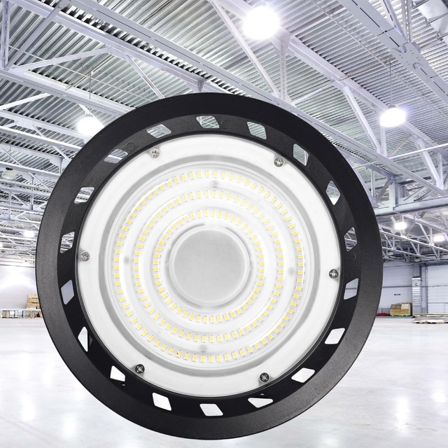 100W UFO LED High Bay Light IP65 Waterproof Commercial Lighting Barn Garage Warehouse Workshop Led Chandelier