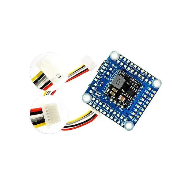 MATEK F405 STM32F405 Flight Controller 3-Channel 12S Dual BEC OSD 30x30mm Plastic Blackbox FPV Drone Private Mold Drones