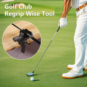 Outil de démontage de club de <span class=keywords><strong>golf</strong></span> portable de vente chaude Kit de pince d'étau de poignée de club de <span class=keywords><strong>golf</strong></span> de conception antidérapante et durable - Product Image 2