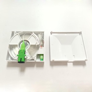 Câble Fibre Optique Pré-terminé Invisible FTTH FTTR 0,9 mm SC/APC PTO 1FO 10m 20m 30m 50m avec Prise Murale Fibre Optique - Product Image 3