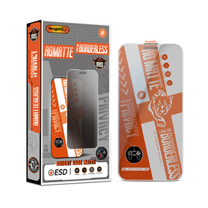 Protector de Pantalla de Vidrio Mate Privacidad sin Bordes, 9H ESD, Borde Brillante, Anti Espía para <span class=keywords><strong>iPhone</strong></span> 17 Air Plus Pro Max - Product Image 1