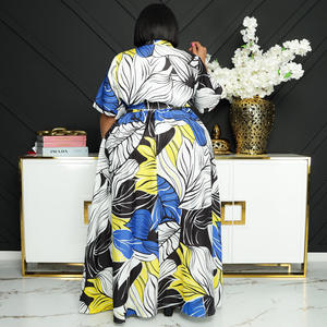 Yazlık Kadın Seksi Giyim Şık Büyük Beden Kızlar İçin Balo Günlük Uzun Büyük Beden Kadın Seksi Giyim Elbise - Product Image 4