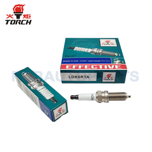TORCH LD7RTIP Reemplazo de bujía de iridio platino para NGK ILZKAR7A Bujía para NISSAN 22401-00Q0K <span class=keywords><strong>RENAULT</strong></span> 224019133R - Product Image 1
