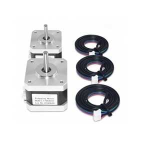 มอเตอร์สเต็ปเปอร์ 42 ขั้น 17HS4401 <span class=keywords><strong>17HS3401</strong></span> 17HS8401 แบบสองเฟสสี่สาย 1.8 องศา สำหรับเครื่องแกะสลัก ไมโครมอเตอร์ เครื่องพิมพ์ 3 มิติ - Product Image 1