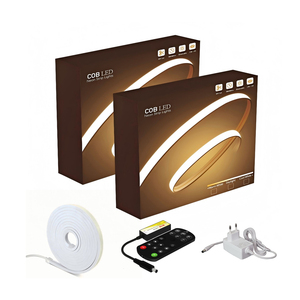 Banqcn 5m 10m Custom Waterproof Smart Wifi Dimmable Flexible Addressable pixel <strong>Led</strong> Cob Neon Light <strong>Strip</strong> Cuttable Power <strong>Adapter</strong> - Product Image 2