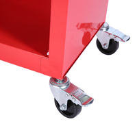 Chariot à outils CD-2204 avec ensemble d'outils à 4 tiroirs armoire en acier avec emballage solide et boîte à outils simple