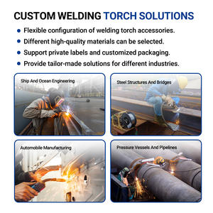 Pistolet de soudage TIG de haute qualité 350A DC/250A AC, refroidi à l'eau, torches de soudage à l'<span class=keywords><strong>arc</strong></span> à l'argon au tungstène pour la démolition industrielle - Product Image 6