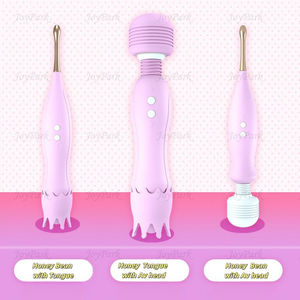 Vibrateur de langue JoyPark en silicone rechargeable, <span class=keywords><strong>simulateur</strong></span> de succion et de léchage <span class=keywords><strong>clitoridien</strong></span> à 12 vitesses pour femmes - Product Image 2